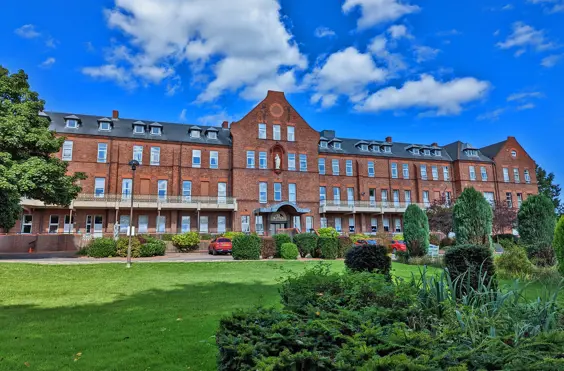 Holy Cross - outside view of care home